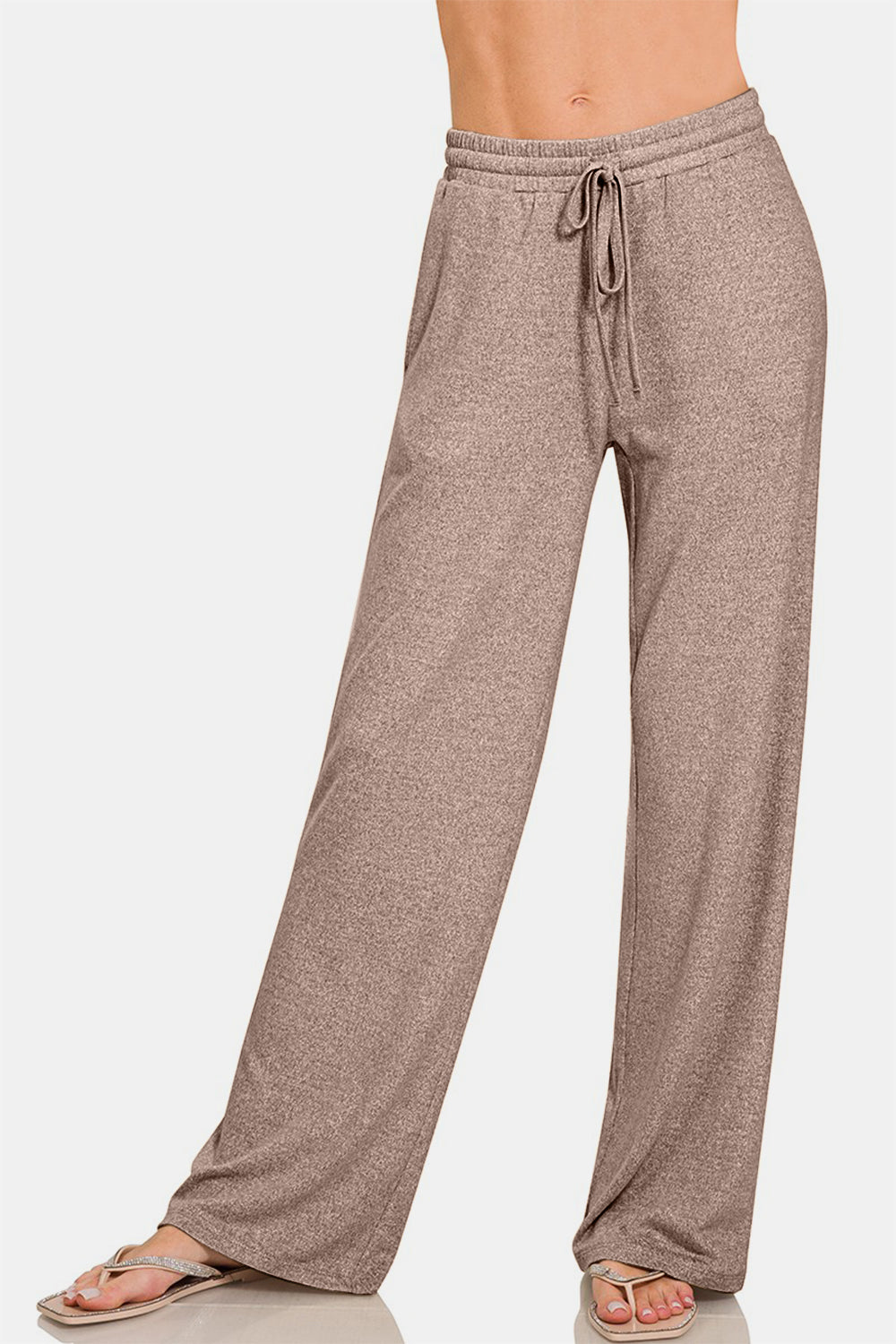 Comfortable Wide Leg Trousers