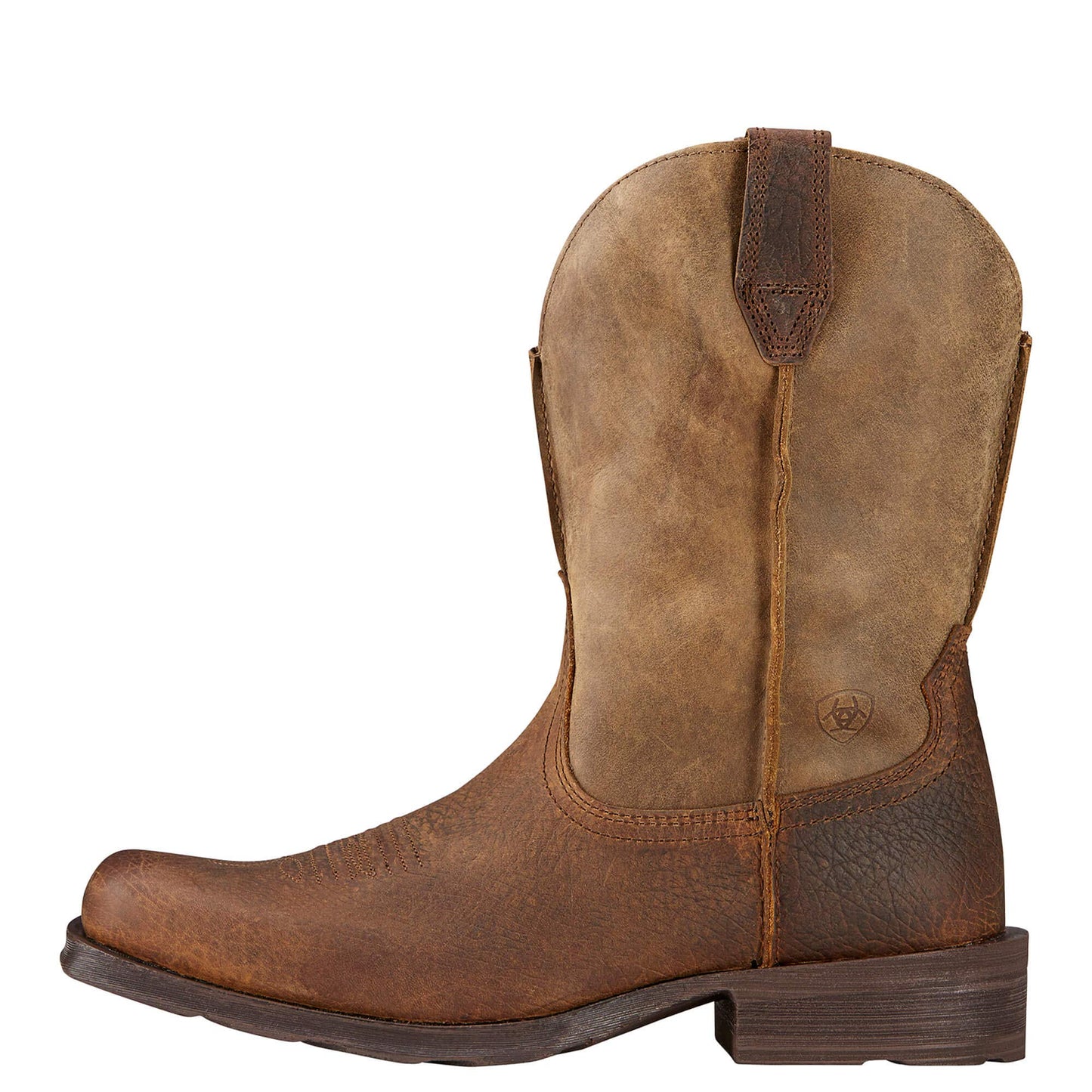 Ariat Men's Rambler Western Boot, Antiqued Grey, 12 Wide US