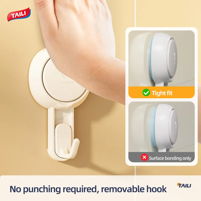 Bathroom Kitchen Suction Hooks