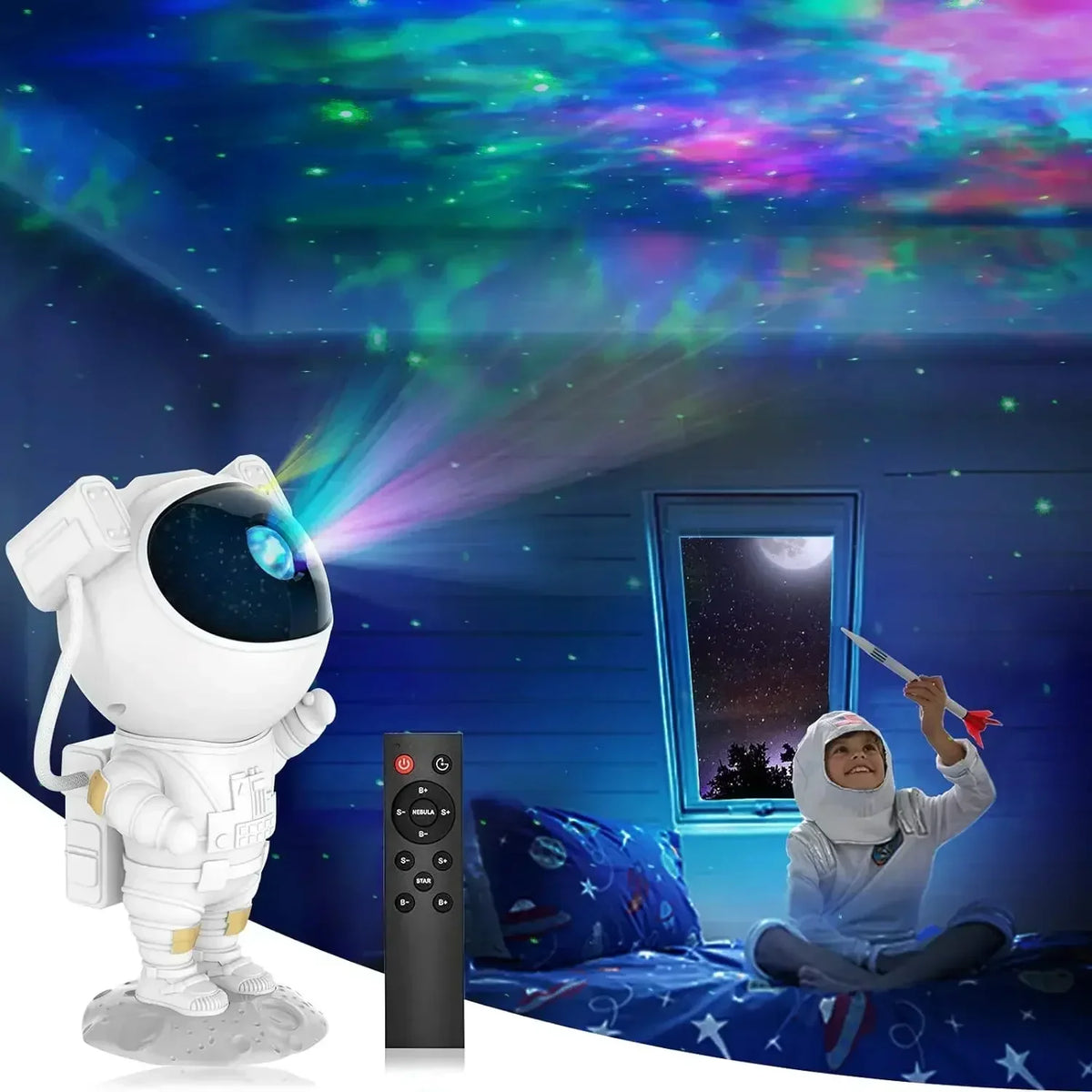 Astronaut Galaxy Projector