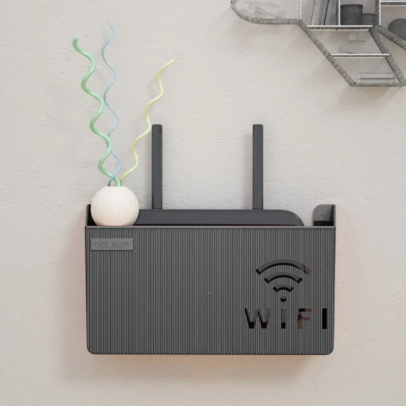 Wall-Mounted Router Shelf