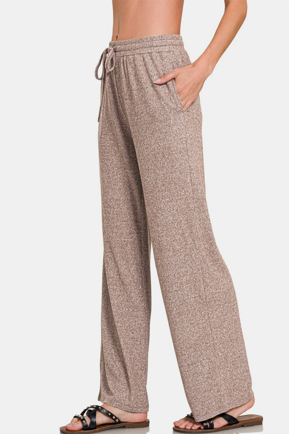 Comfortable Wide Leg Trousers