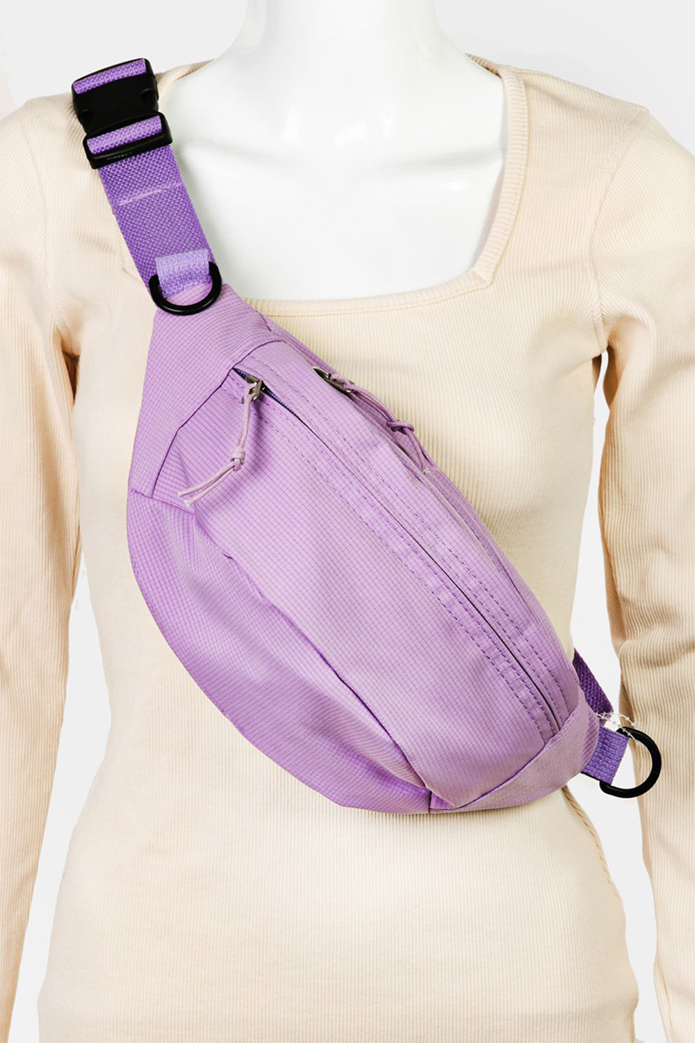 Stay Organized with the Fame Adjustable Strap Sling Bag